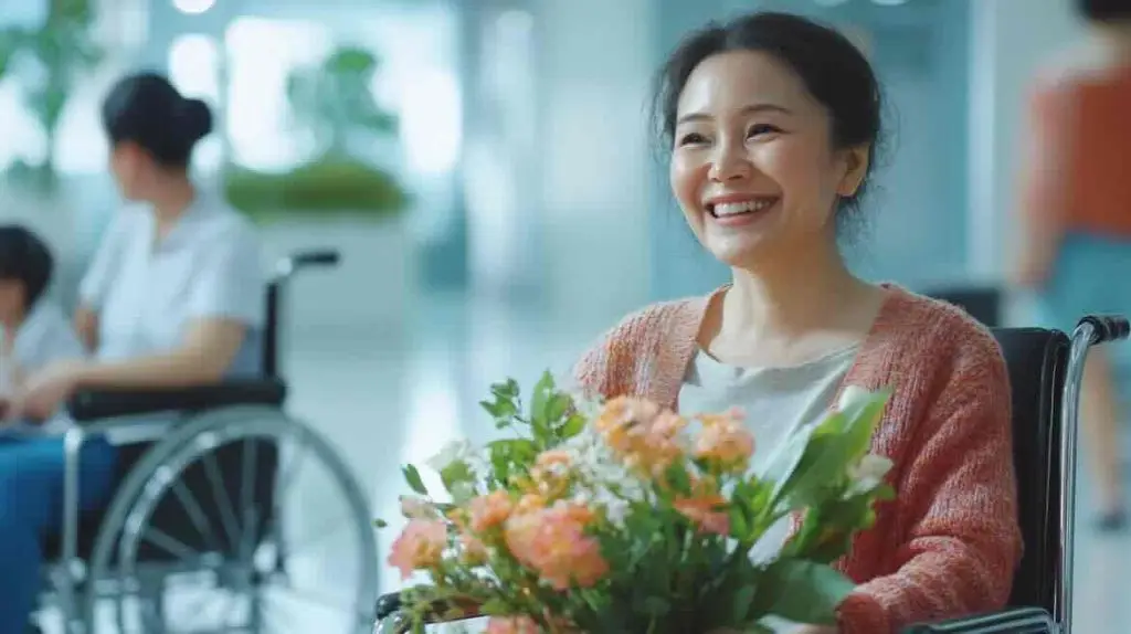 a stroke patient leaving the hospital, thanks to virtual neurologist experts